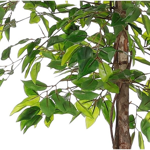Ficus Kunstplant in Bloempot - H150 x Ø50 cm - Groen